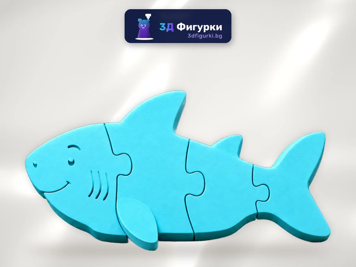 3D пъзел Акулче